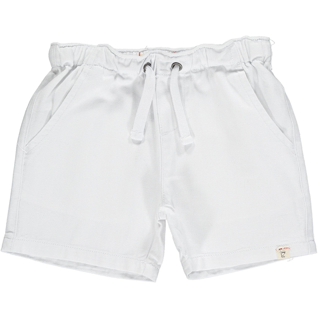 Hugo Twill Shorts- White