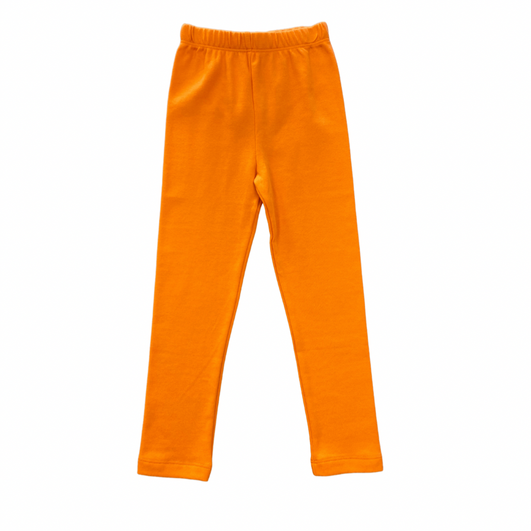 Straight Leggings - Orange