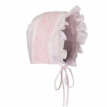 Load image into Gallery viewer, Girls Smocked Bonnet
