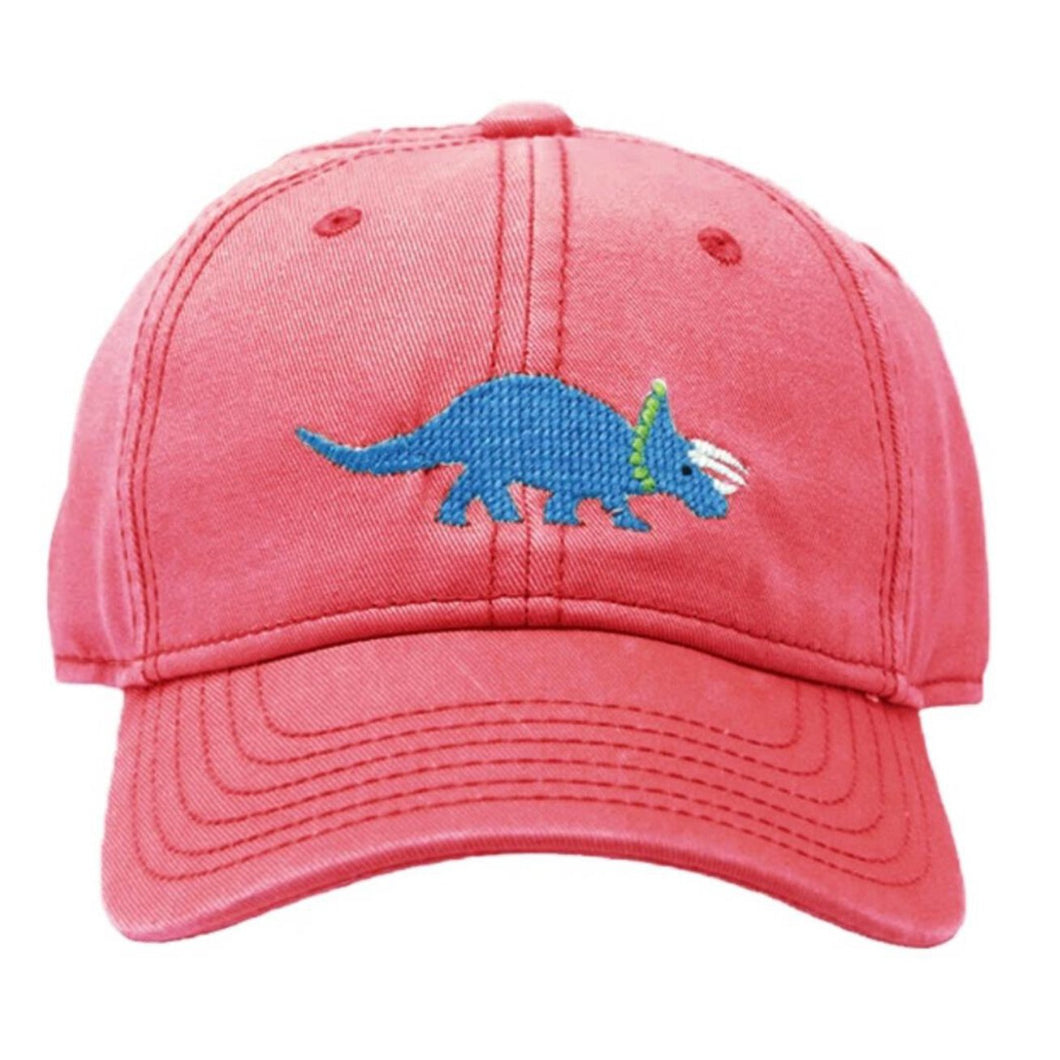 Triceratops on Weathered Red Hat