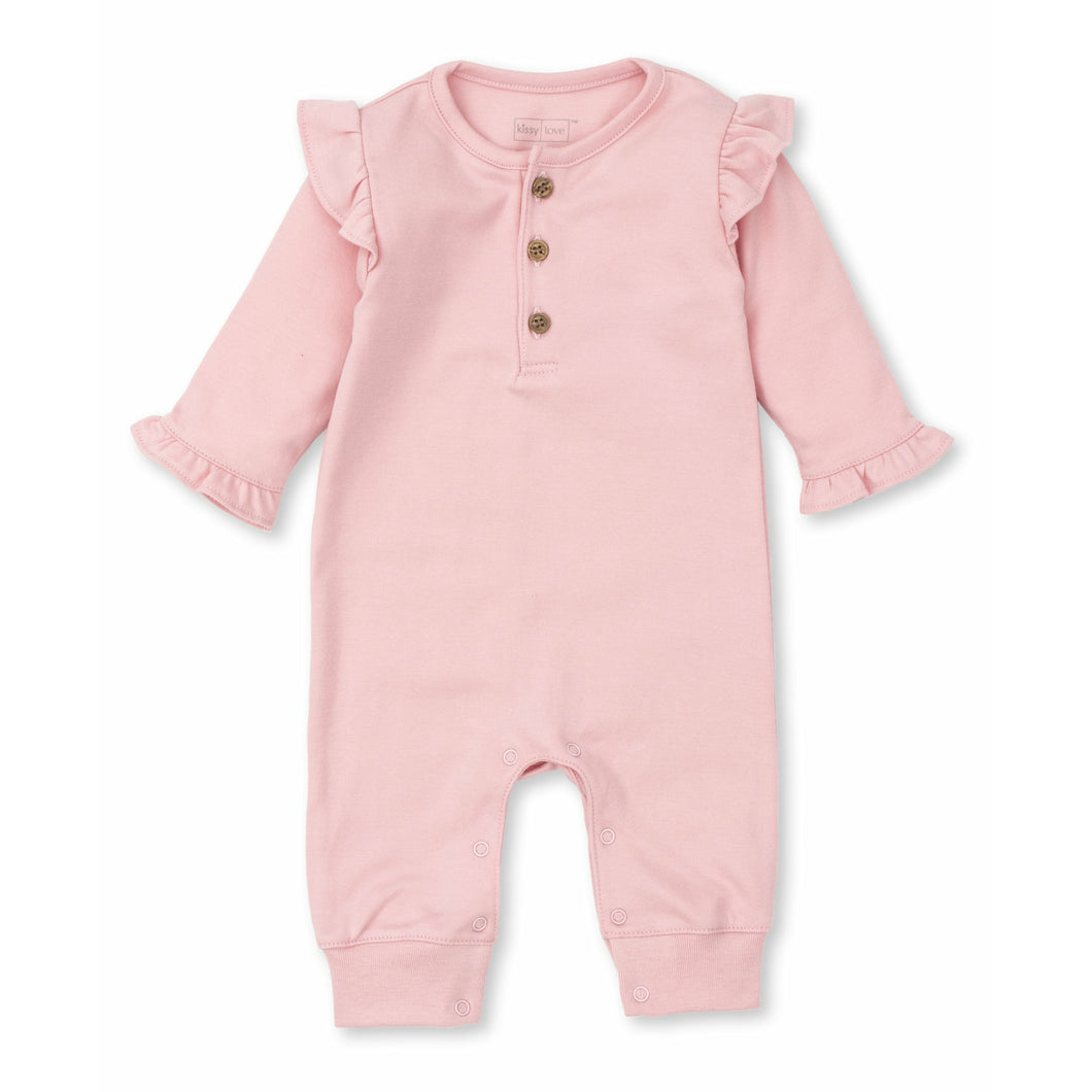 Pink Ruffle Playsuit