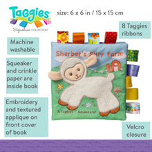 Load image into Gallery viewer, Taggies Sherbet Lamb Soft Book
