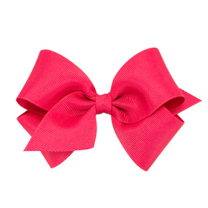 French Pink Classic Grosgrain Hair Bow