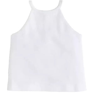 Basic Halter Top in White