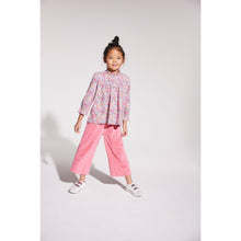 Load image into Gallery viewer, Cropped Palazzo Pants - Rose Velour

