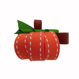 3D Half Pumpkin Hair Clip