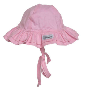 Pastel Pink UPF 50+ Double Ruffle Hat
