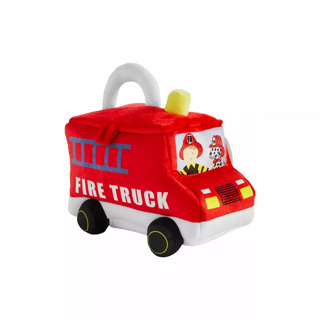 Fire Truck Plush Toy Set