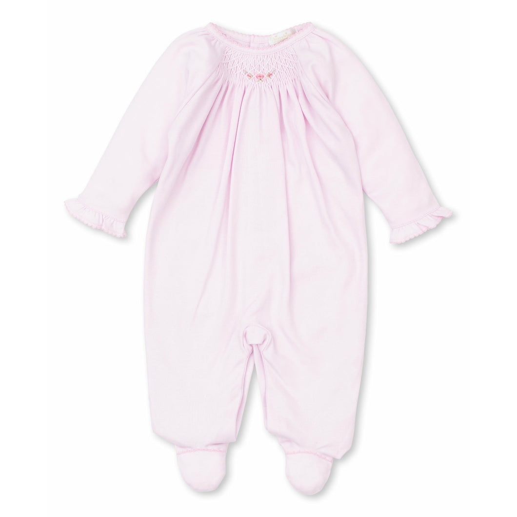 Hand Smocked CLB Fall Bishop Footie