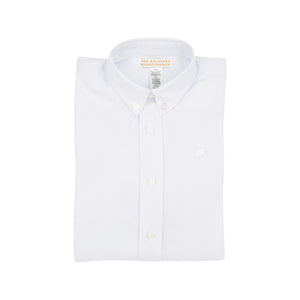 Dean's List Dress Shirt (Oxford)- Worth Avenue White/ White