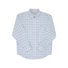Load image into Gallery viewer, Dean&#39;s List Shirt- Park City Periwinkle Chandler Check/ Buckhead Blue
