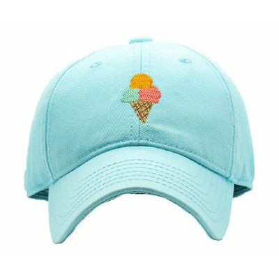 Ice Cream on Aqua Hat