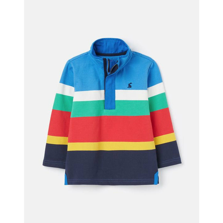 Joules half zip discount sweatshirt