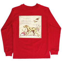 Load image into Gallery viewer, Long Sleeve Logo Tee- Santa Dog
