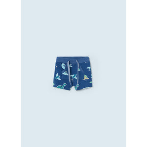 Dino Print Fleece Shorts