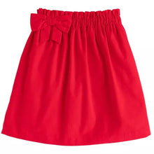 Load image into Gallery viewer, Paperbag Bow Skirt - Red Cord
