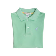 Load image into Gallery viewer, Prim &amp; Proper Polo SS-Grace Bay Green/Buckhead Blue

