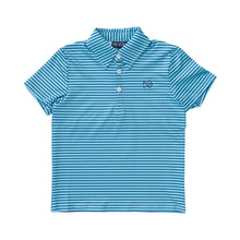 Load image into Gallery viewer, Tropical Breeze Stripe Pro Performance Polo
