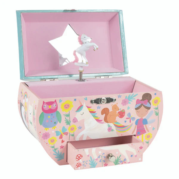 Rainbow Fairy New Oval Shape Jewelry Box