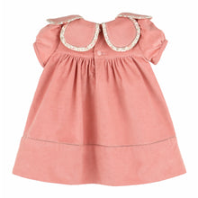 Load image into Gallery viewer, Rosewood Petal Cord Dress - Rose
