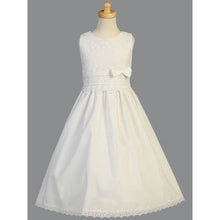 Load image into Gallery viewer, First Communion Dress - Embroidered Cotton/Poly
