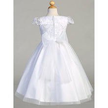 Load image into Gallery viewer, First Communion Dress - Corded Tulle &amp; Sequins
