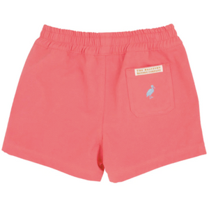 Sheffield Shorts -Parrot Cay Coral/Beale Street Blue