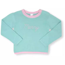 Load image into Gallery viewer, Mint Merry Stella Sweater
