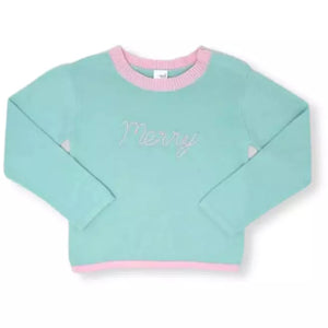 Mint Merry Stella Sweater
