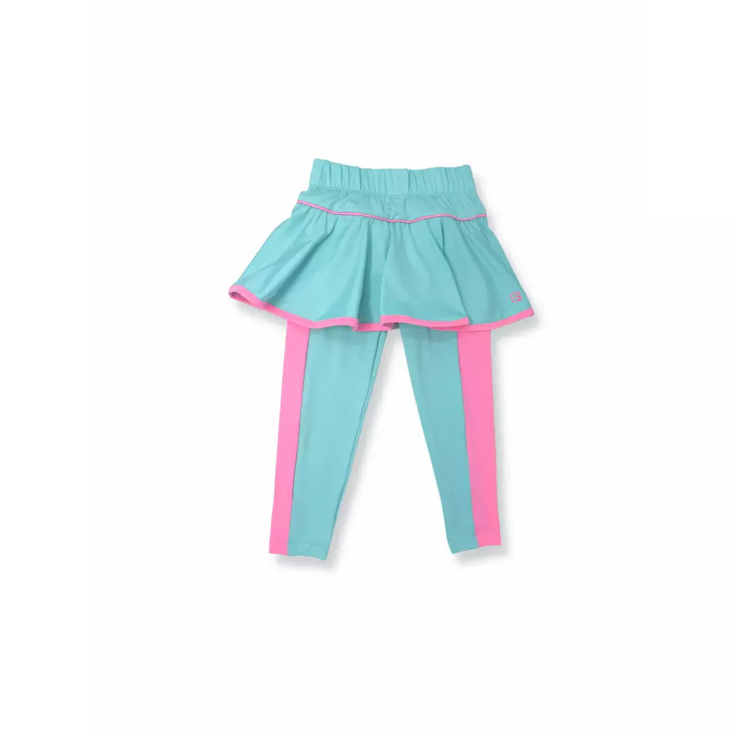 Mint/Pink Mallory Legging Skirt
