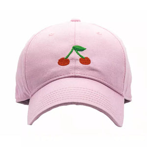 Cherries on Light Pink Hat