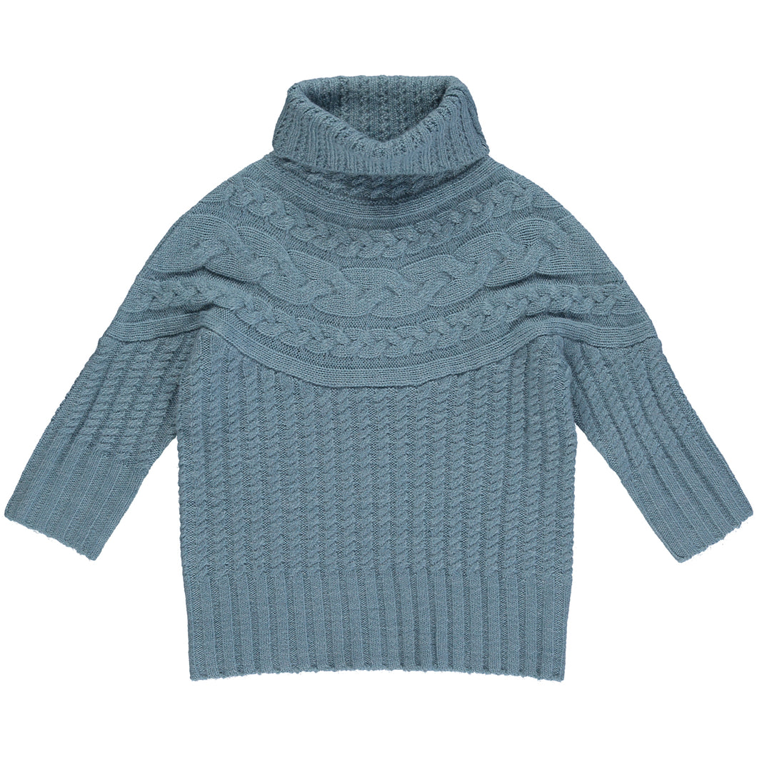 Samantha Knit Sweater - Blue