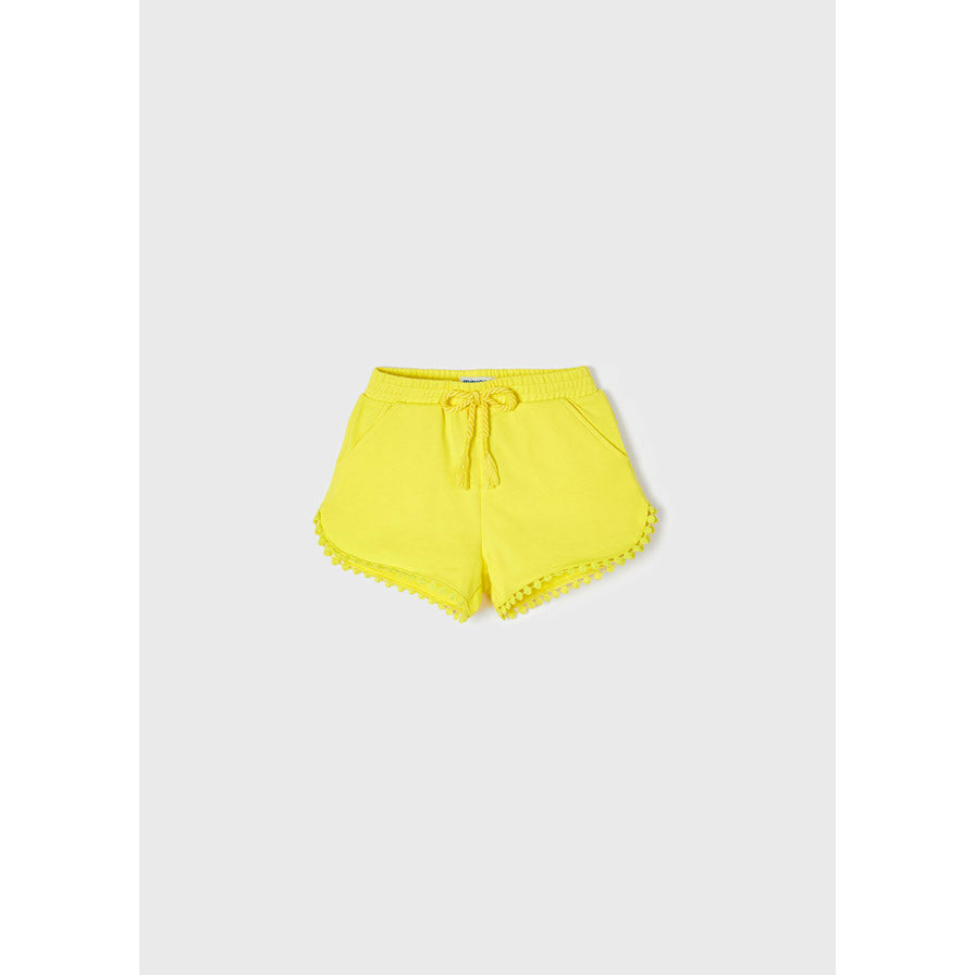 Chenille Shorts- Lemon