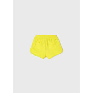 Chenille Shorts- Lemon