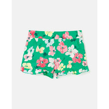 Load image into Gallery viewer, Amara Jersey Shorts- Green Floral

