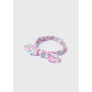 Ruffle Knit Dress & Headband- Geranium
