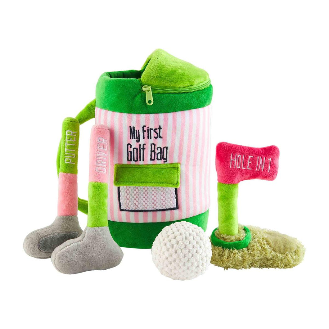 My Golf Bag Plush Toy Set - Pink