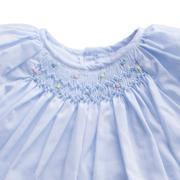 Smocked Daygown with Hem Embroidery