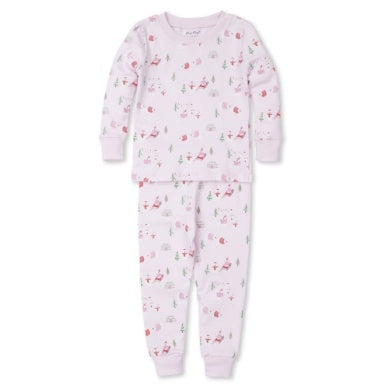 PJs Snow Cute Pink Pajama Set