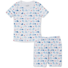 Load image into Gallery viewer, Whale Watch Blue Print Pajama Set

