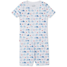 Load image into Gallery viewer, Whale Watch Blue Print Pajama Set
