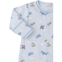 Load image into Gallery viewer, Blue Sky Planes Print Convertible Gown
