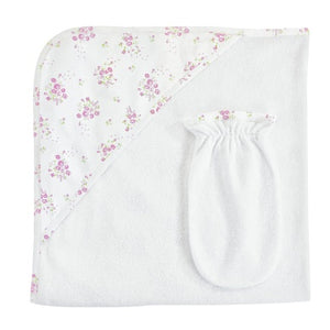 Bunch of Roses Towel with Mitt