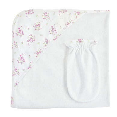 Bunch of Roses Towel with Mitt