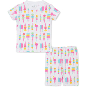 Popsicle Pleasure Print Short Pajama Set