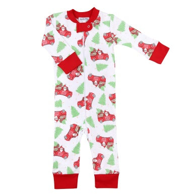 Kringle's Treefarm Zipped Pajamas