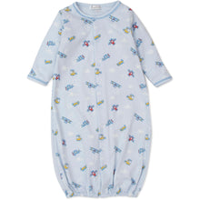 Load image into Gallery viewer, Blue Sky Planes Print Convertible Gown
