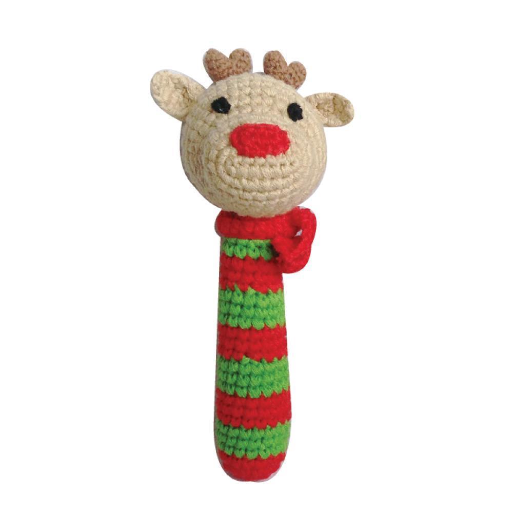 Rory the Reindeer Stick Rattle